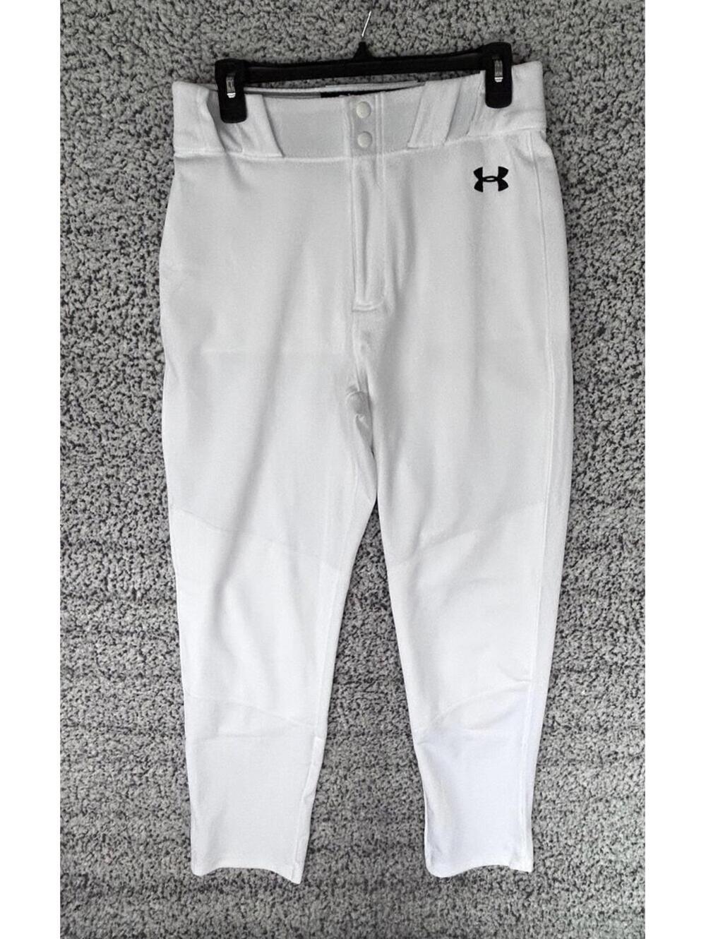 Under Armour Baseball Softball Pants Men's Medium White NWOT